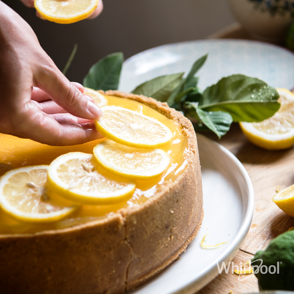 Lemon Baked Cheesecake: A Zesty Delight