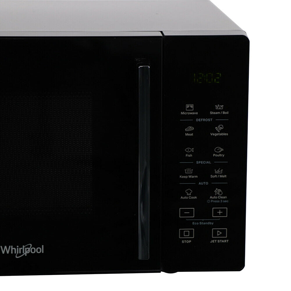 Whirlpool 25L 900W Solo Microwave In Black