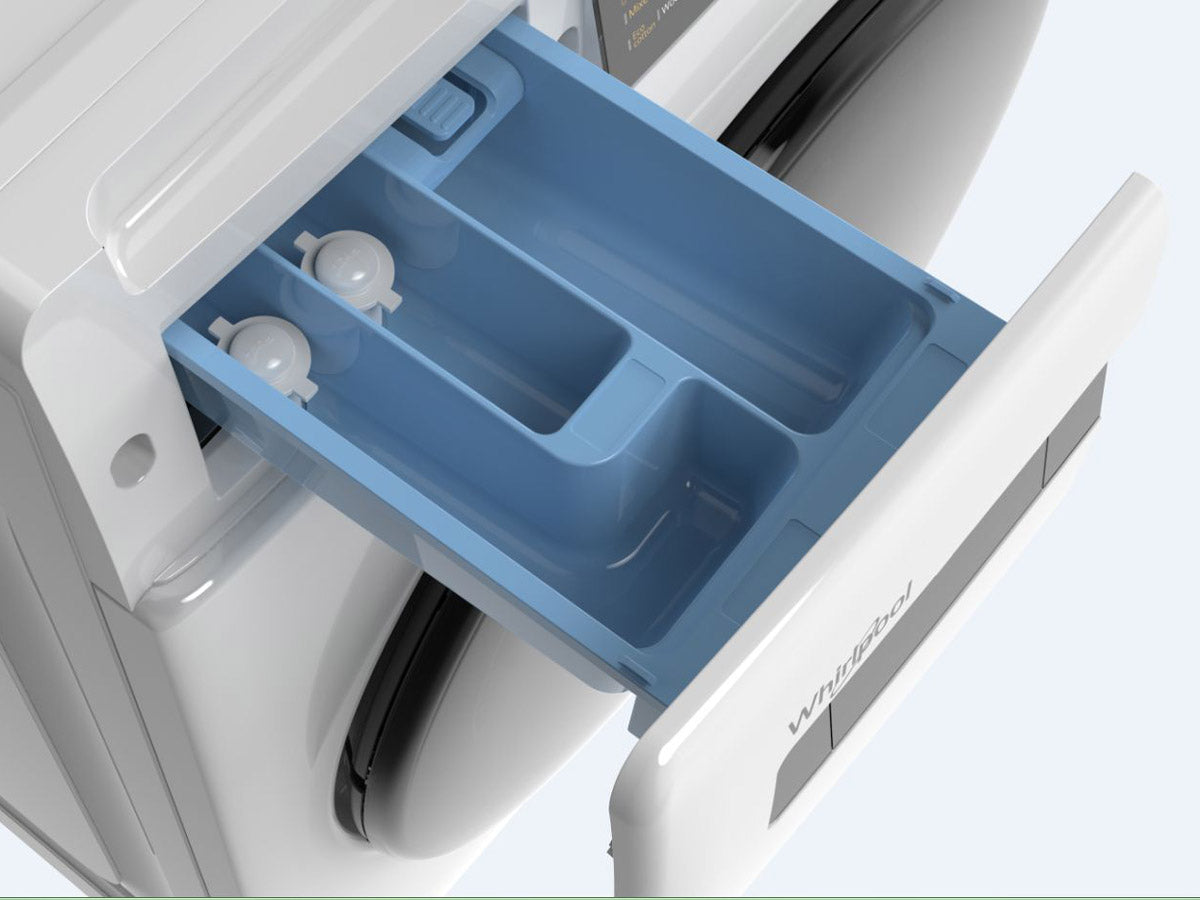 9kg Essentials Front Load Washer In White (Carton Damaged)