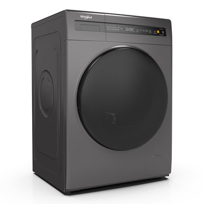 9kg Essentials Front Load Washer in Dark Grey (Carton Damaged)