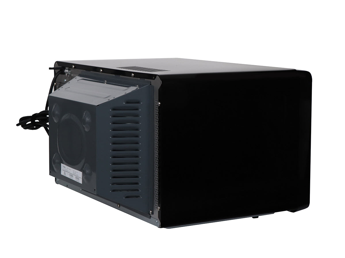 29L 950W Microwave Oven With Crisp & Grill In Black