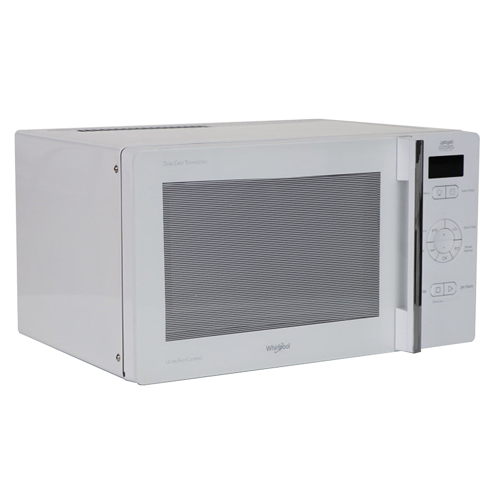 25L 800W Microwave Oven With Crisp & Grill In White