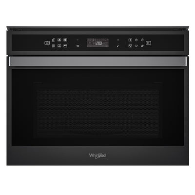 40L W-Collection Built-in Microwave Oven With Crisp & Steam Function In Black S/Steel (Carton Damaged)