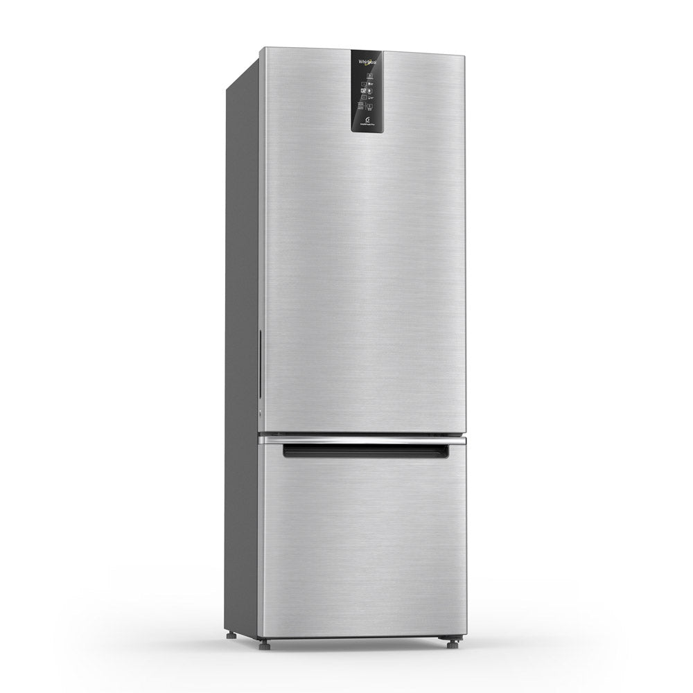 313L Bottom Mount Fridge/Freezer In Stainless Steel (Carton Damaged)