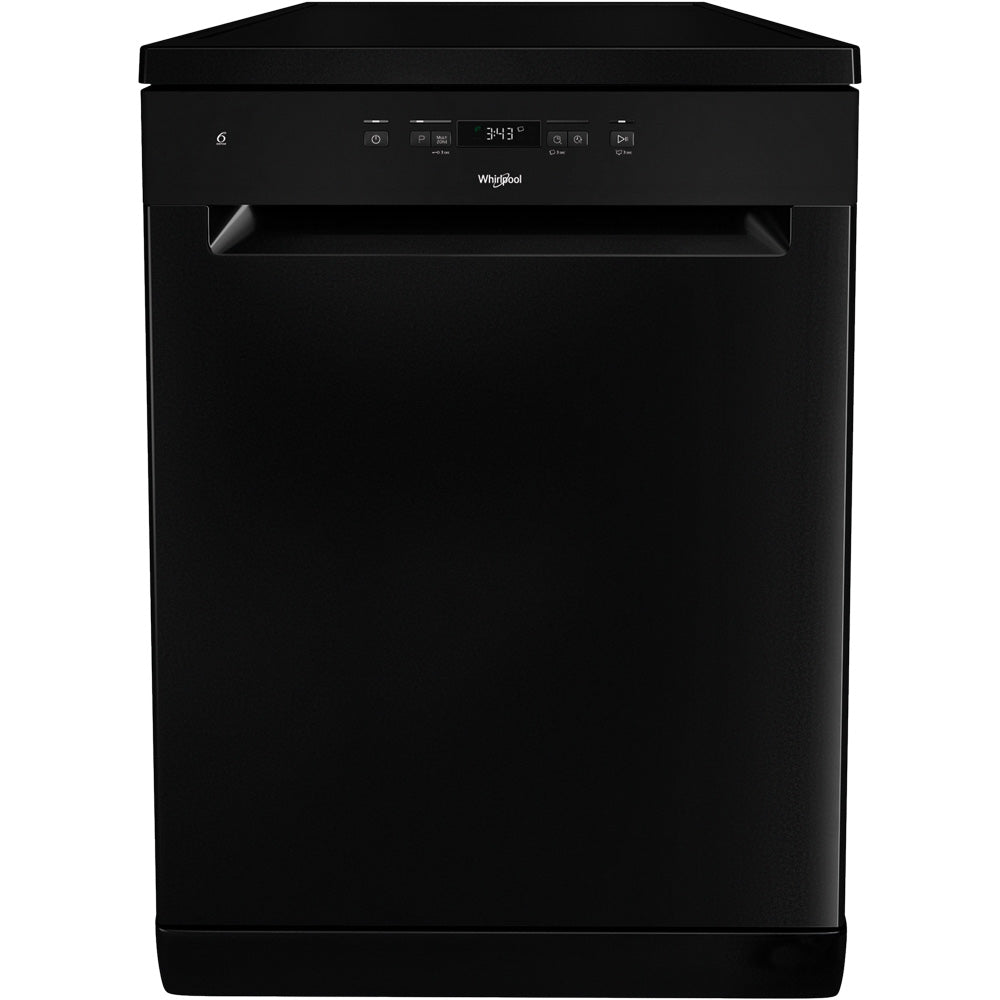 8-Program Dishwasher in Black