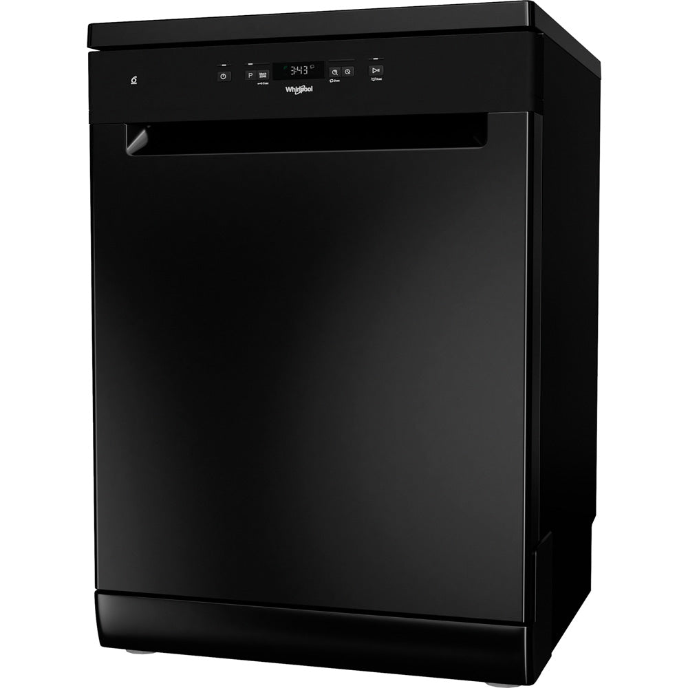 8-Program Dishwasher in Black