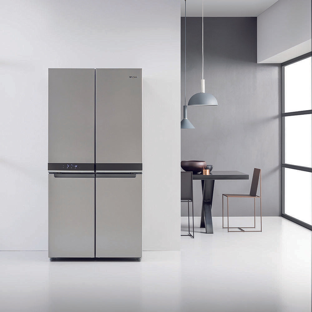 595L French Door Fridge/Freezer In S/Steel