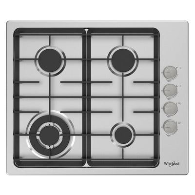 60cm 4 Burner Gas Cooktop In S/Steel