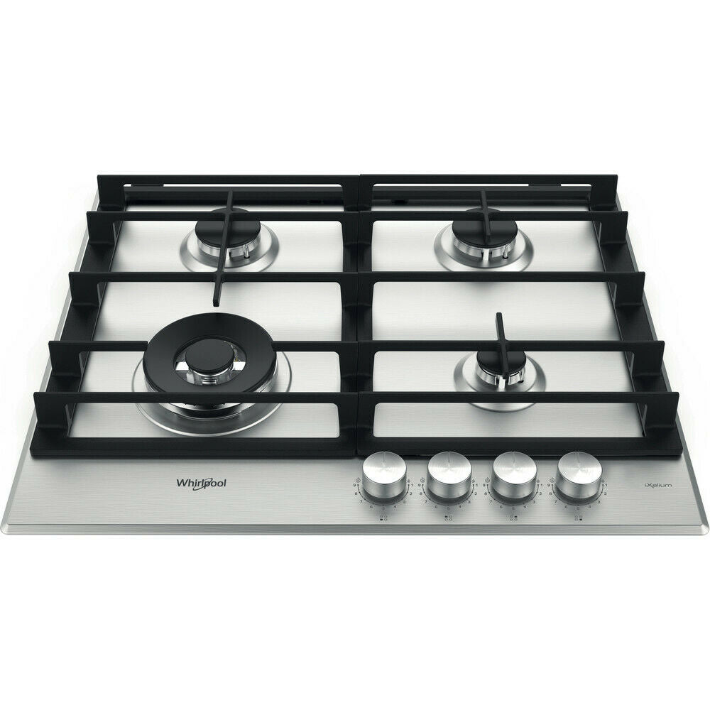 60cm 4 Burner Gas Cooktop In S/Steel