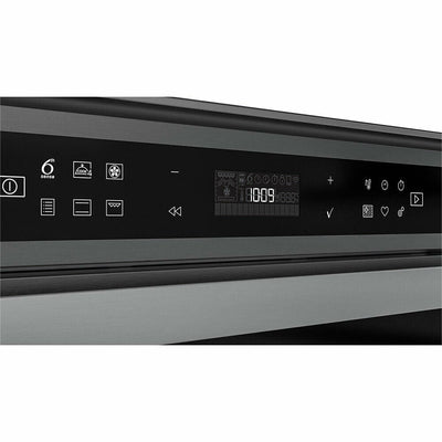 W-Collection 60cm 73L Pyrolytic Built-In Oven in Black S/Steel